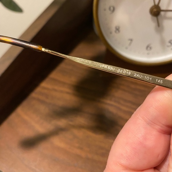 Black tortoise Prada cat eye glasses - Picture 7 of 7